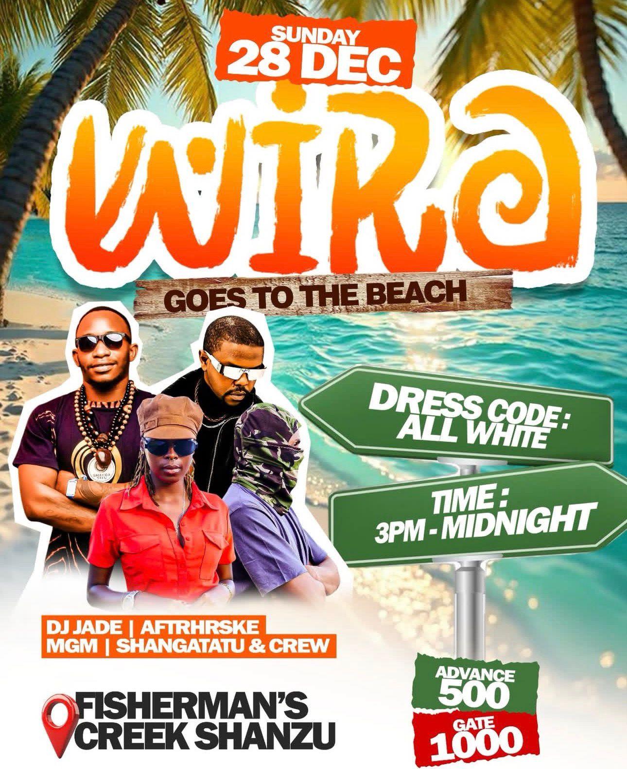 Wira Goes To The Beach